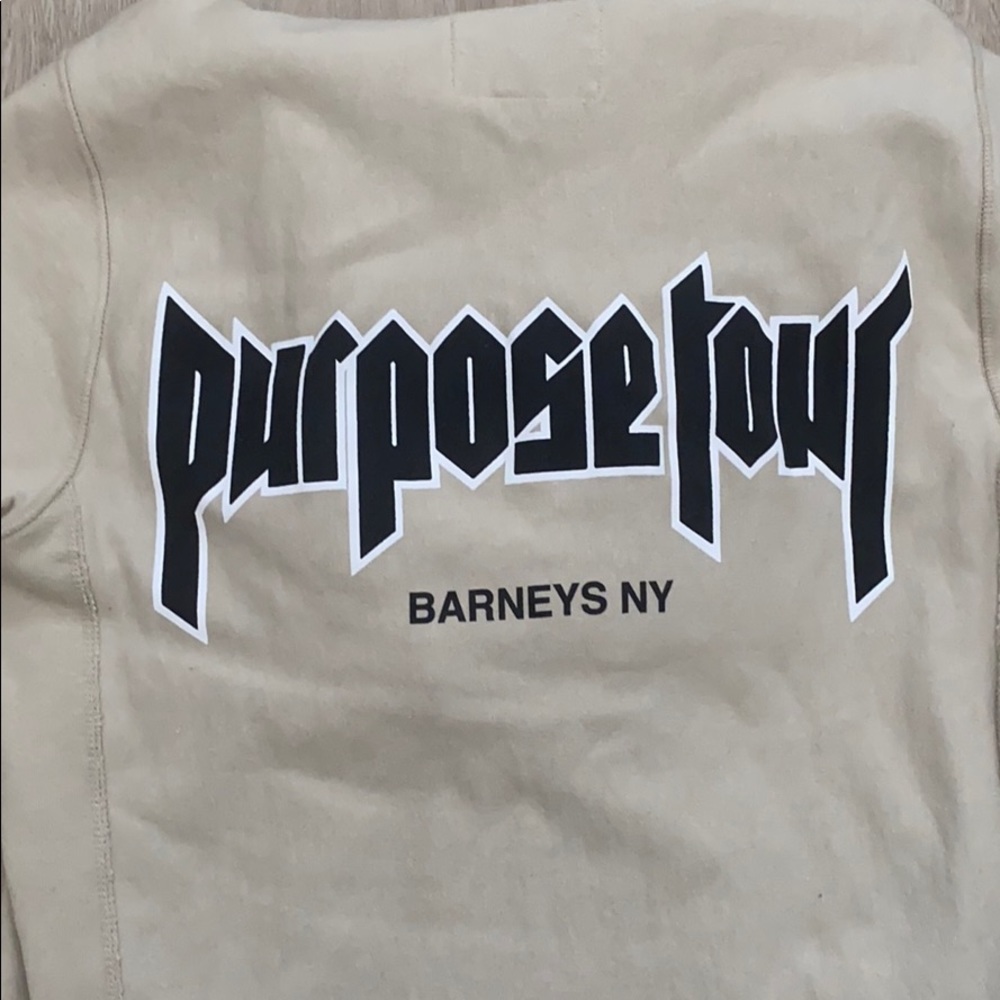Justin Bieber Purpose Tour XO Barneys Hoodie M